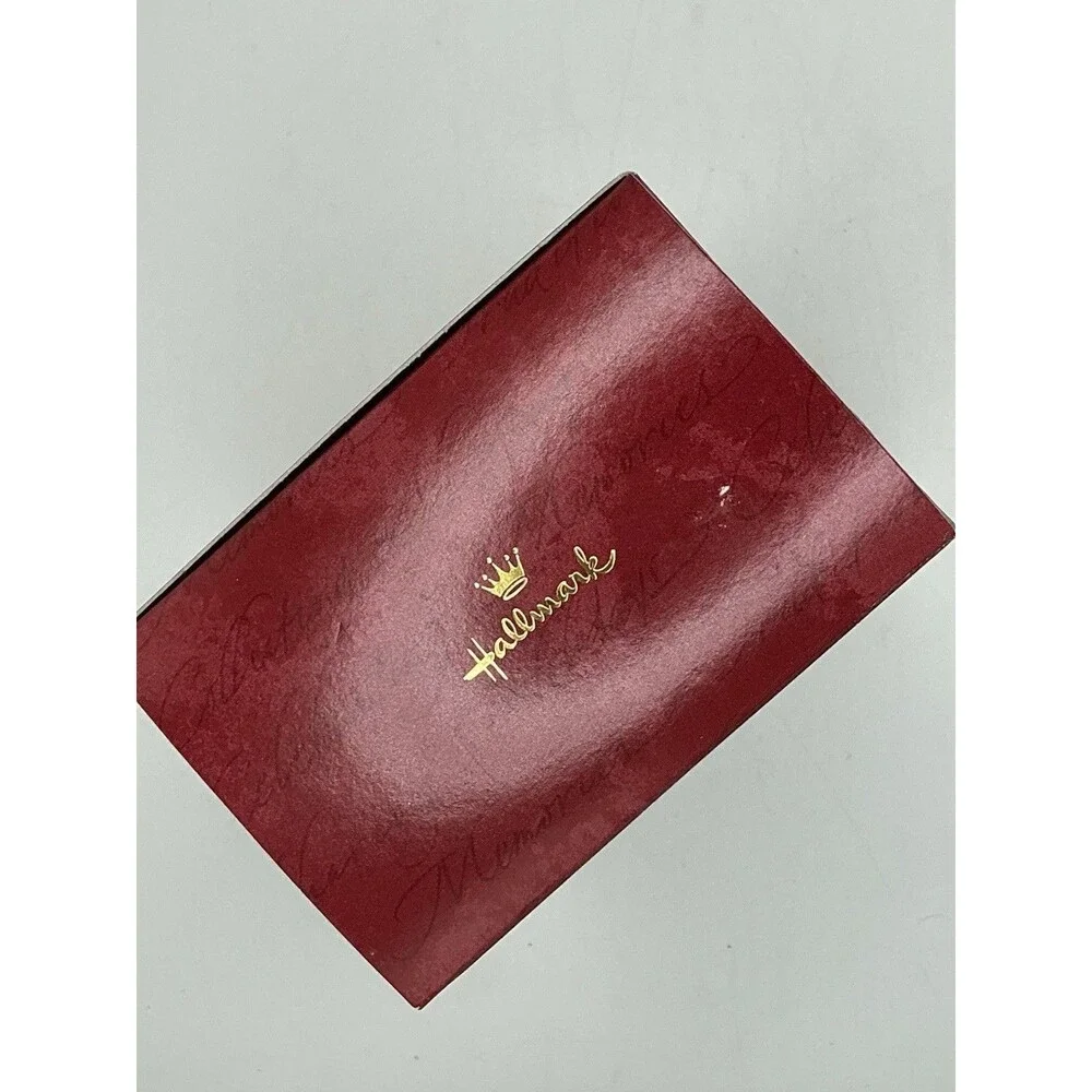 Hallmark Ornament 1997 Sweet Discovery Hershey's Milk Carton Mice Mouse